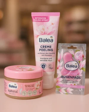 Balea Smooth Glow Peeling Trio